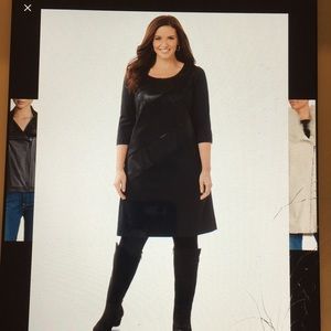 Catherine Midnight Texture Dress 🍷